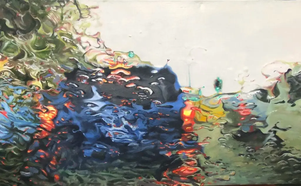 Oil painting by Chris Arnol
