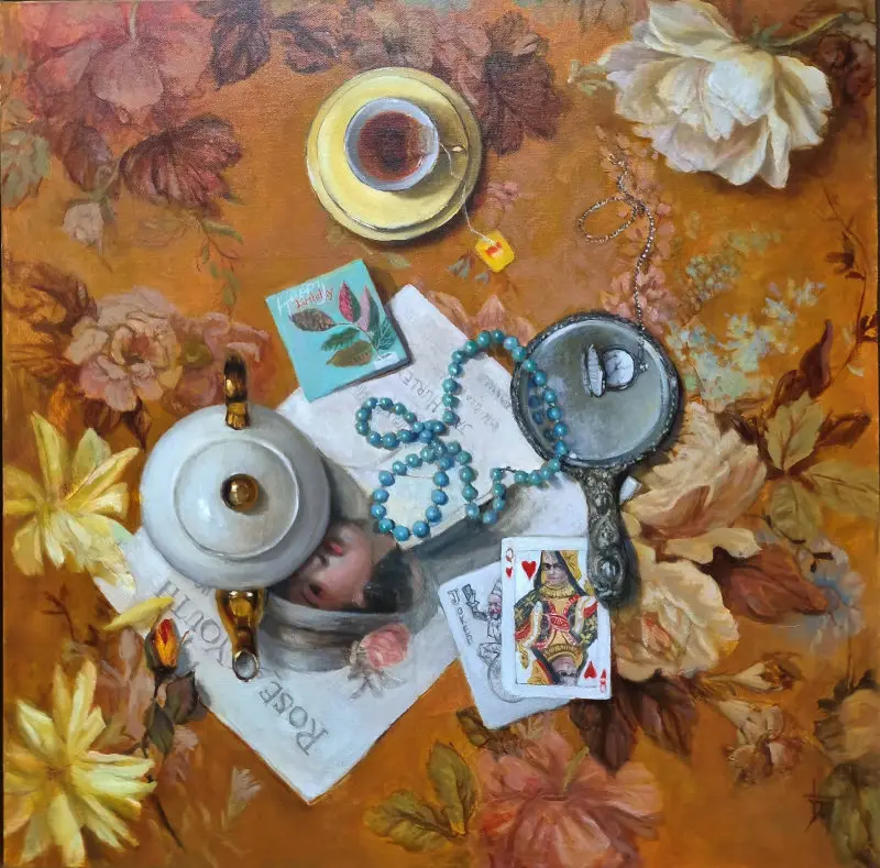Oil painting by Leoni Duiff